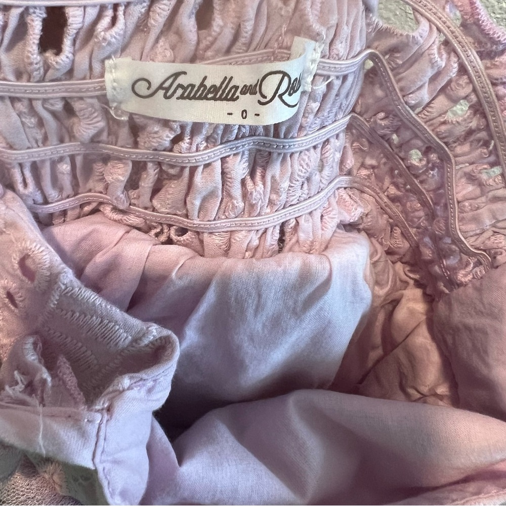 Pink Ruffled Kids One Piece - Picture 3 of 7